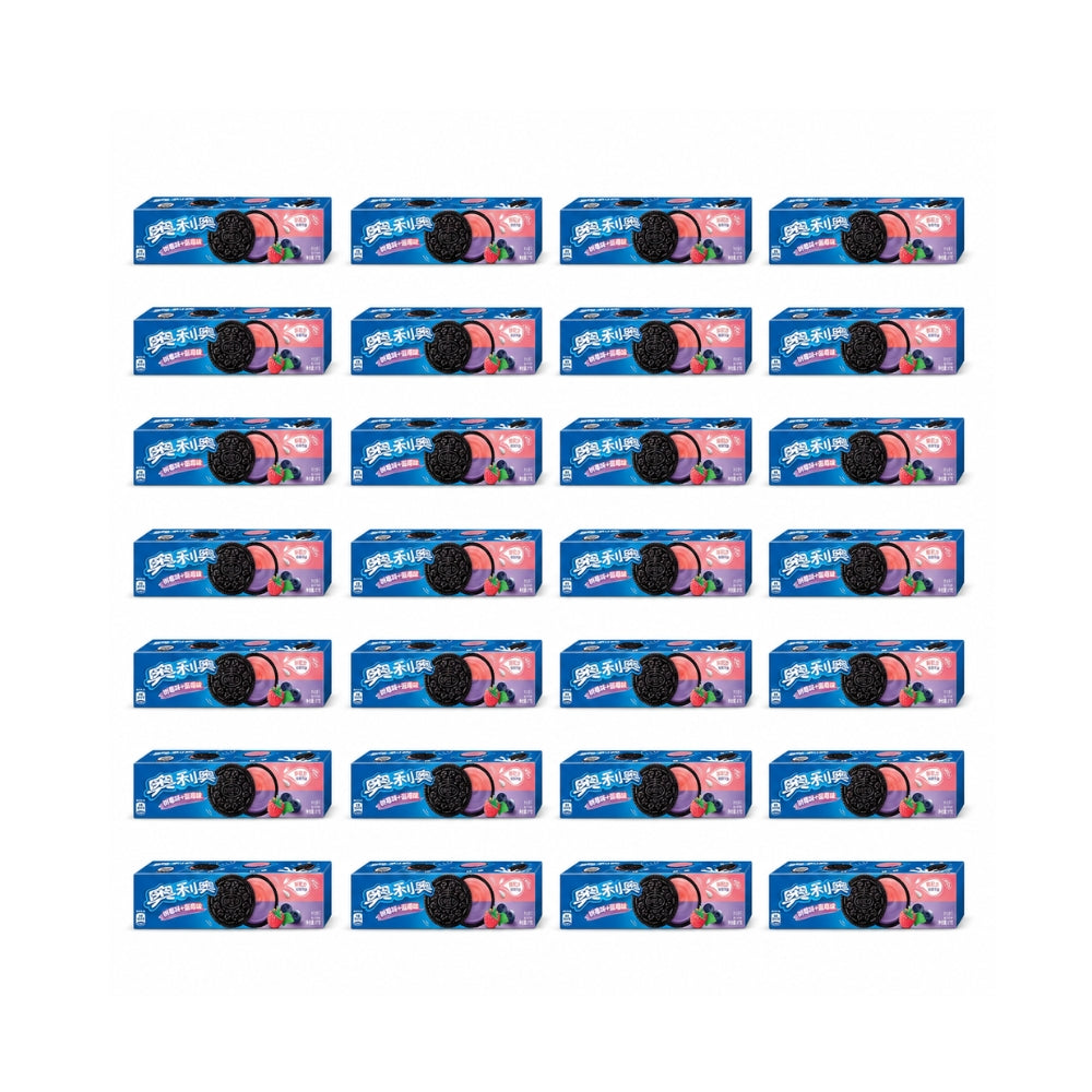 Oreo China Import Cookies 97g | 7 Exotic Flavours 24 PACK — Matcha, Strawberry, Birthday Cake & More