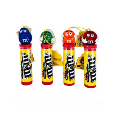 M&M's Chocolate Candy Tube with Collectible Character Topper Main image