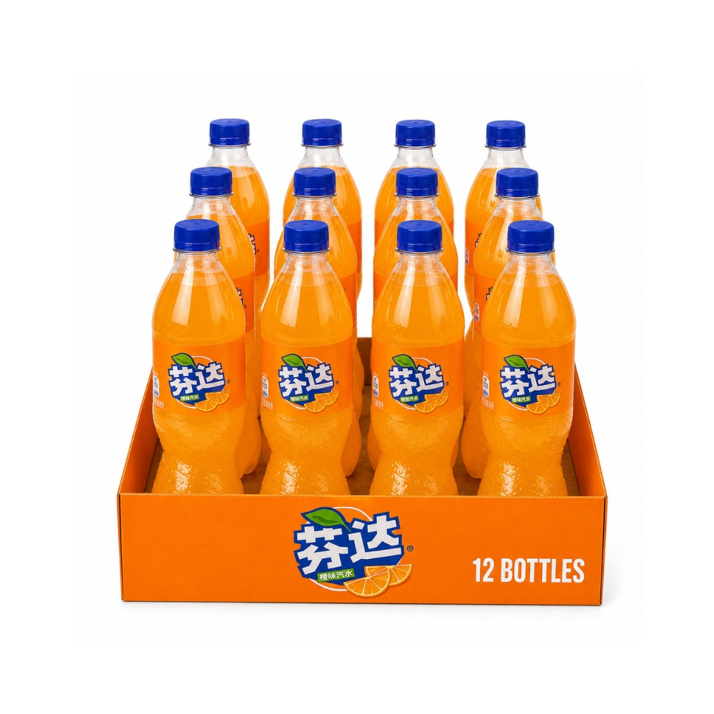 Fanta China 500ml Variety Pack | 8 Flavors | 12 Bottles PACK