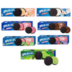 Oreo China Import Cookies 97g | 7 Exotic Flavours 24 PACK — Matcha, Strawberry, Birthday Cake & More