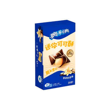 Oreo Mini Cocoa Crisps 40g – Vanilla Milkshake Flavor - Imported from China Main image
