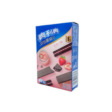 Chinese Oreo Wafer Sticks Strawberry Flavor 72g imported from China