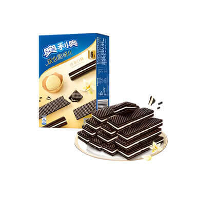 Chinese Oreo Wafer Sticks Vanilla Flavor 72g imported from China Main image