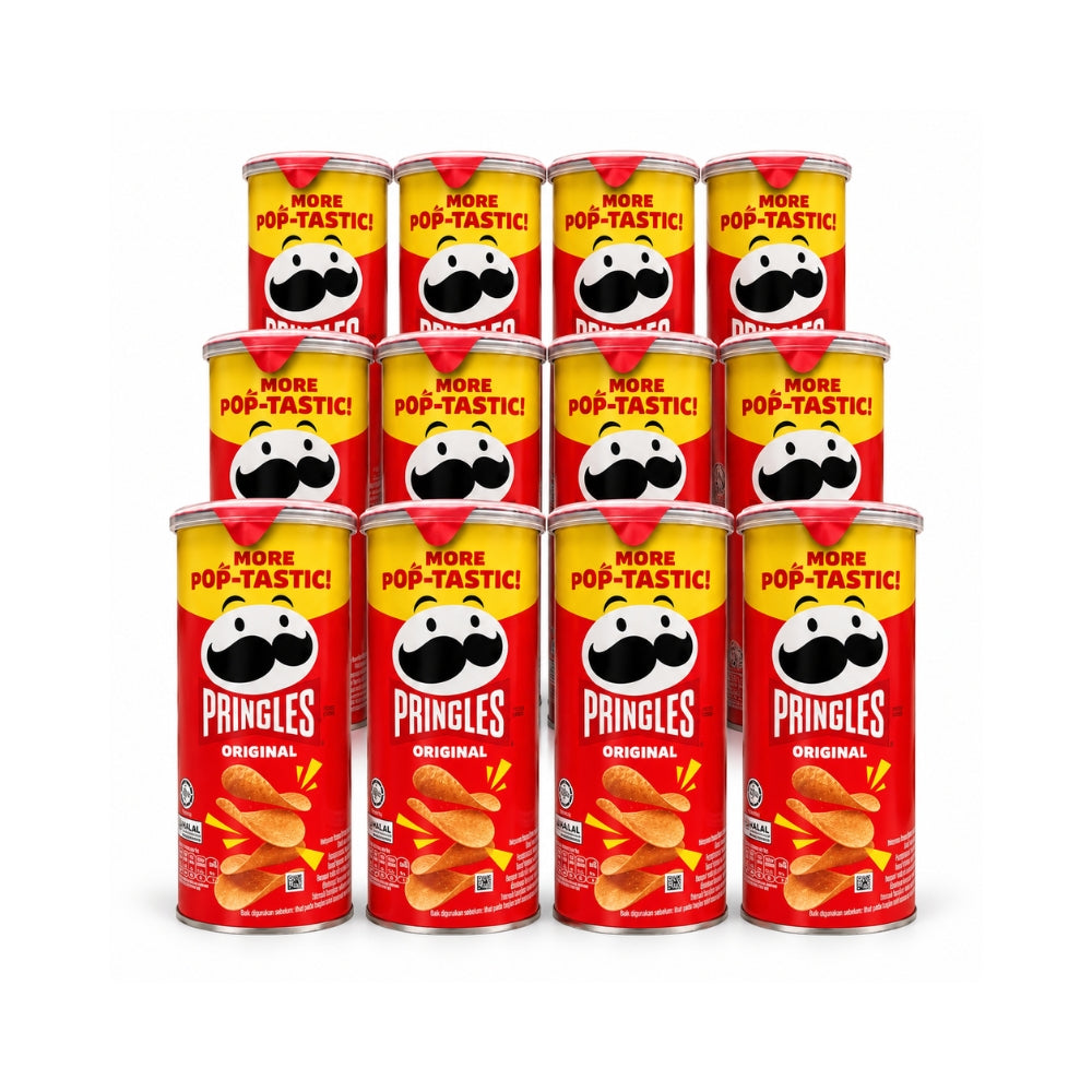 Pringles Potato Crisps 102 g, 12-Pack