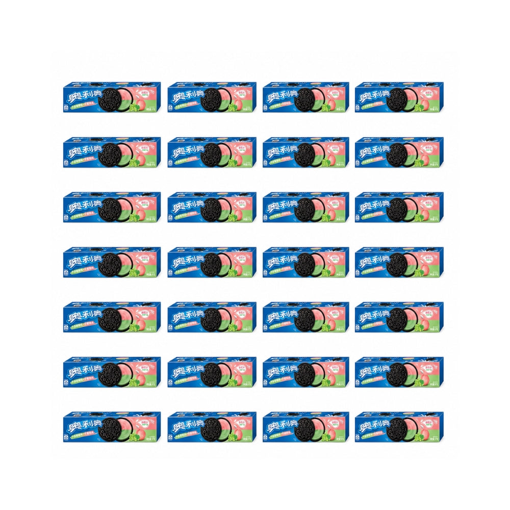 Oreo China Import Cookies 97g | 7 Exotic Flavours 24 PACK — Matcha, Strawberry, Birthday Cake & More