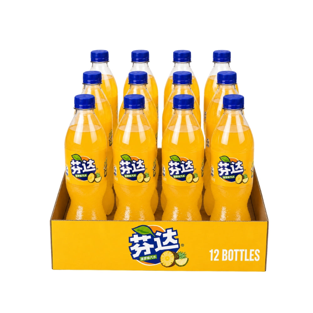 Fanta China 500ml Variety Pack | 8 Flavors | 12 Bottles PACK