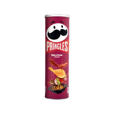 Chinese Pringles BBQ Steak Potato Chips 110g imported from China