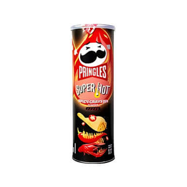 Chinese Pringles Super Hot Spicy Crayfish Potato Chips 110g imported from China