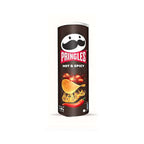 Middle Eastern Pringles Hot & Spicy Potato Chips 110g imported from the Middle East