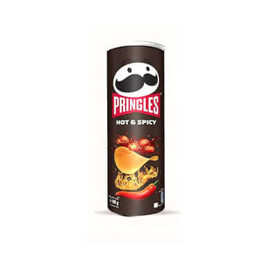 Middle Eastern Pringles Hot & Spicy Potato Chips 110g imported from the Middle East