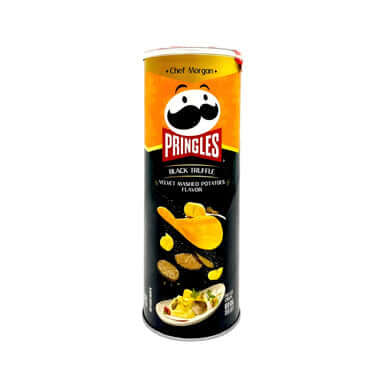 Chinese Pringles Black Truffle Velvet Mashed Potato Chef Morgan Edition 80g imported from China