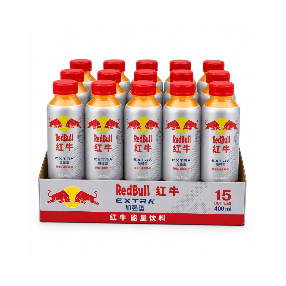 Red Bull Extra Enhanced Energy Drink 400ml Bottles — Pack of 15 Main image