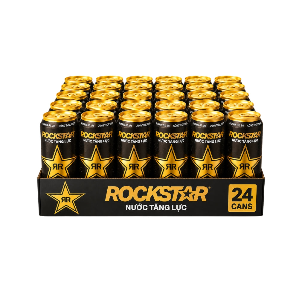 Rockstar Energy Drink Original 250ml Cans — 24-Pack | Nước Tăng Lực Main image