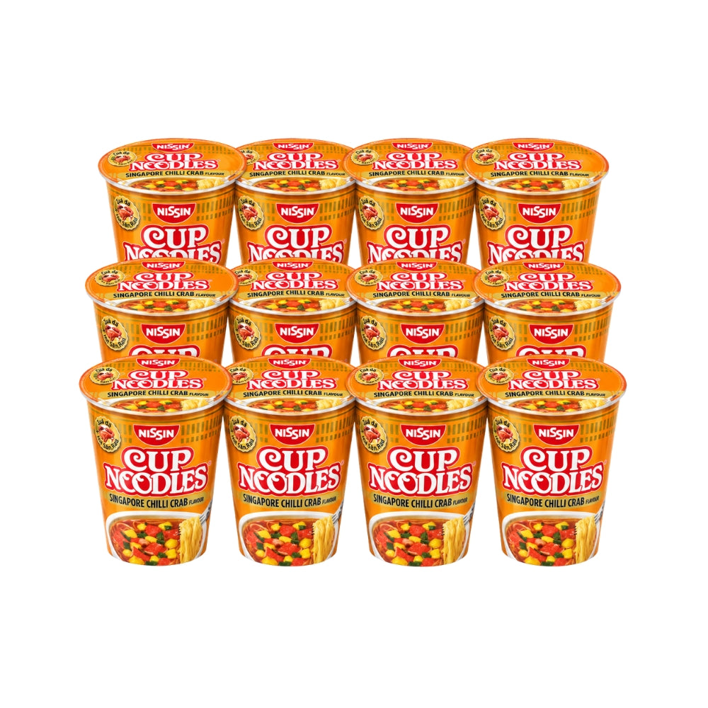 Nissin Cup Noodles 67 g, 12-Pack