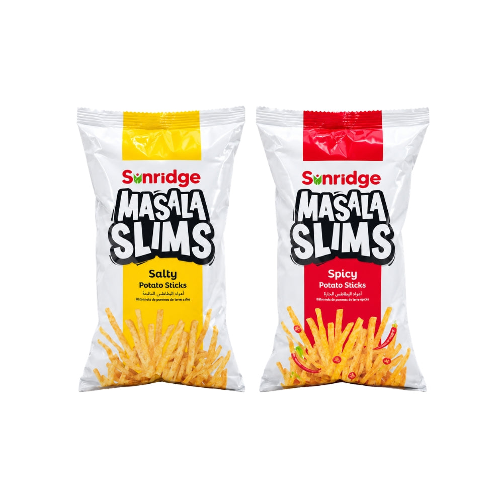 Sunridge Potato Sticks 200 g – Salty or Spicy
