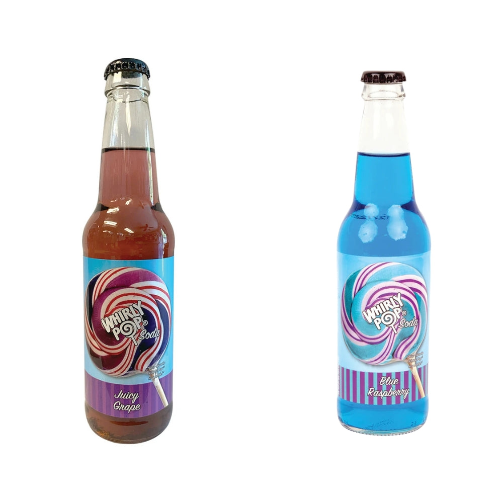 Whirly Pop Soda – Lollipop-Inspired Craft Soda | 12 oz Glass Bottle Main image
