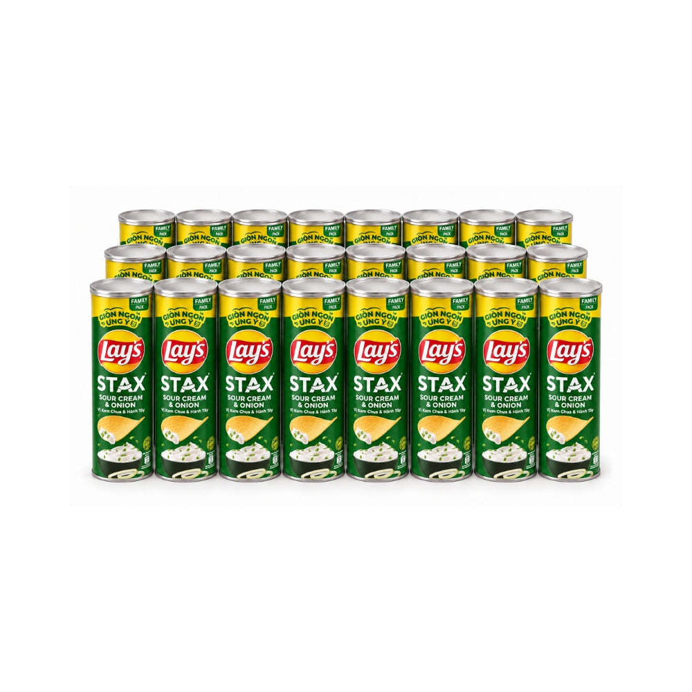Lay's Stax Chips 145 g, 24-Pack