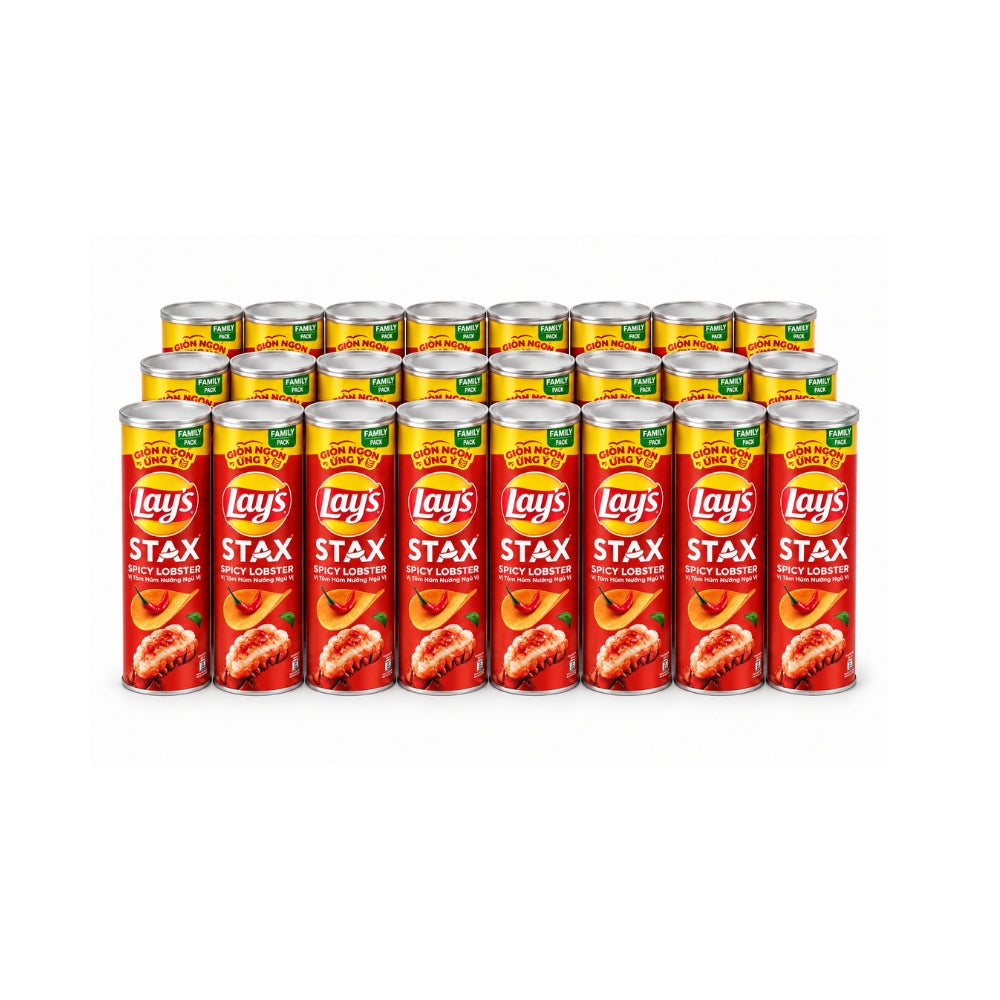 Lay's Stax Chips 145 g, 24-Pack