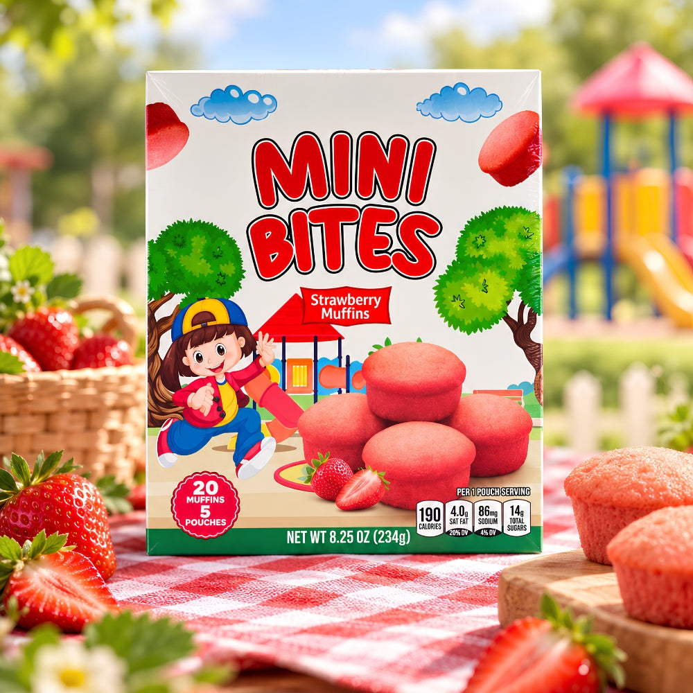 Good Goodies Mini Bites Muffins 20 Count
