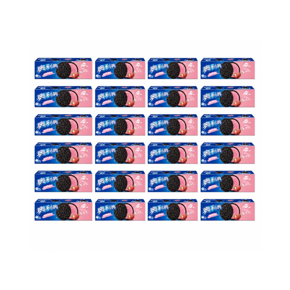 Oreo China Import Cookies 97g | 7 Exotic Flavours 24 PACK — Matcha, Strawberry, Birthday Cake & More