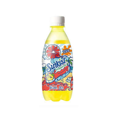 Chinese Sunkist Sparkling Soda Grapefruit Flavor 380ml imported from China