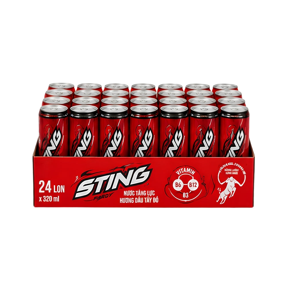 Sting Blueberry Energy Drink – Vietnam Import | 24 x 330ml Cans