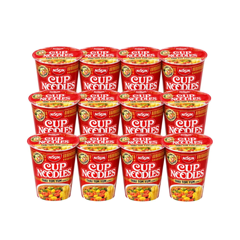 Nissin Cup Noodles 67 g, 12-Pack