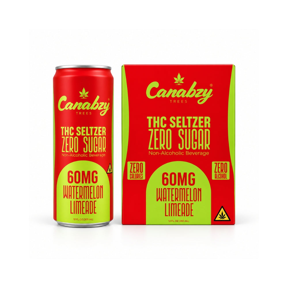 Canabzy THC Seltzer 60 mg 4-Pack