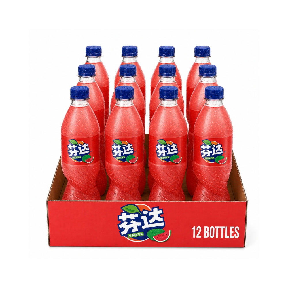 Fanta China 500ml Variety Pack | 8 Flavors | 12 Bottles PACK