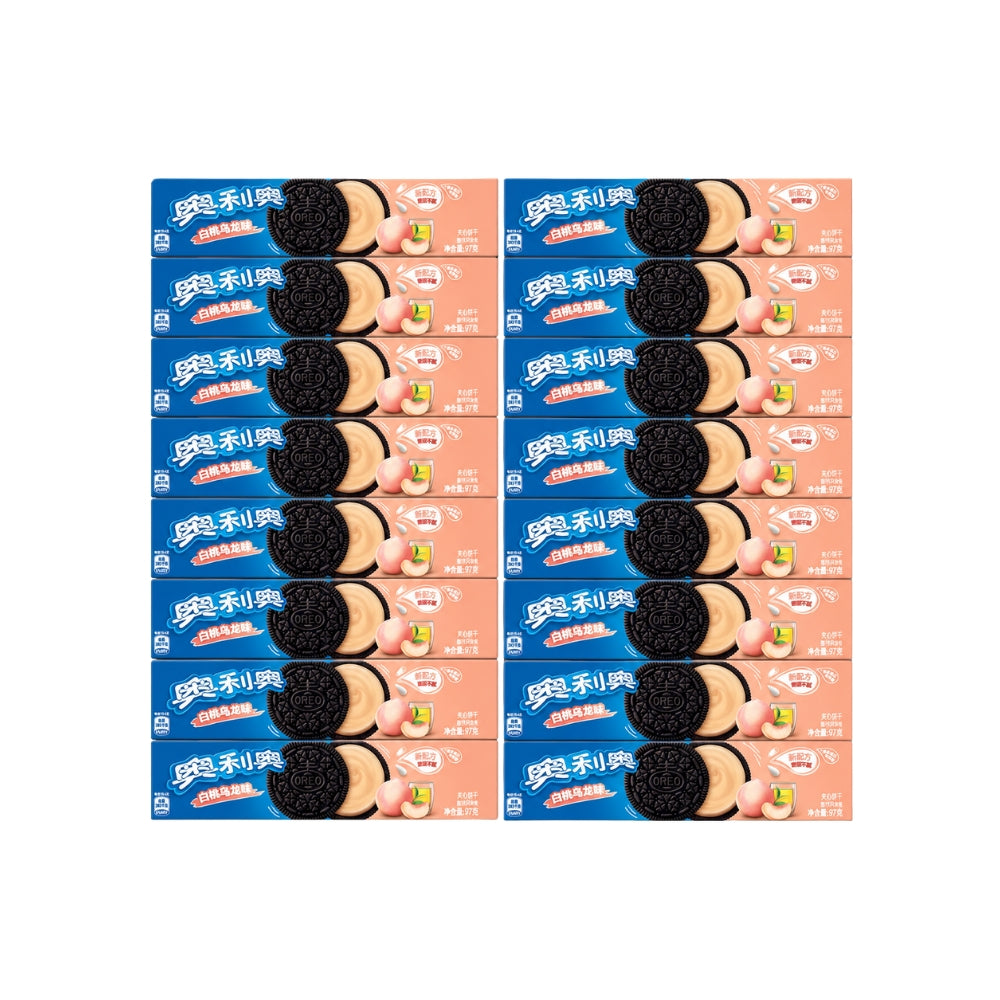 Oreo China Import Cookies 97g | 7 Exotic Flavours 24 PACK — Matcha, Strawberry, Birthday Cake & More Secondary image