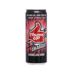 Thums Up Charged Vietnam Caffeinated Soda — Kiwi & Wild Strawberry Variety Set (320ml × 2)